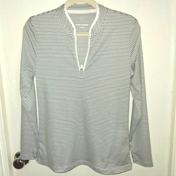 Tory Burch Tops - Tory Burch half zip sport top.size s/p